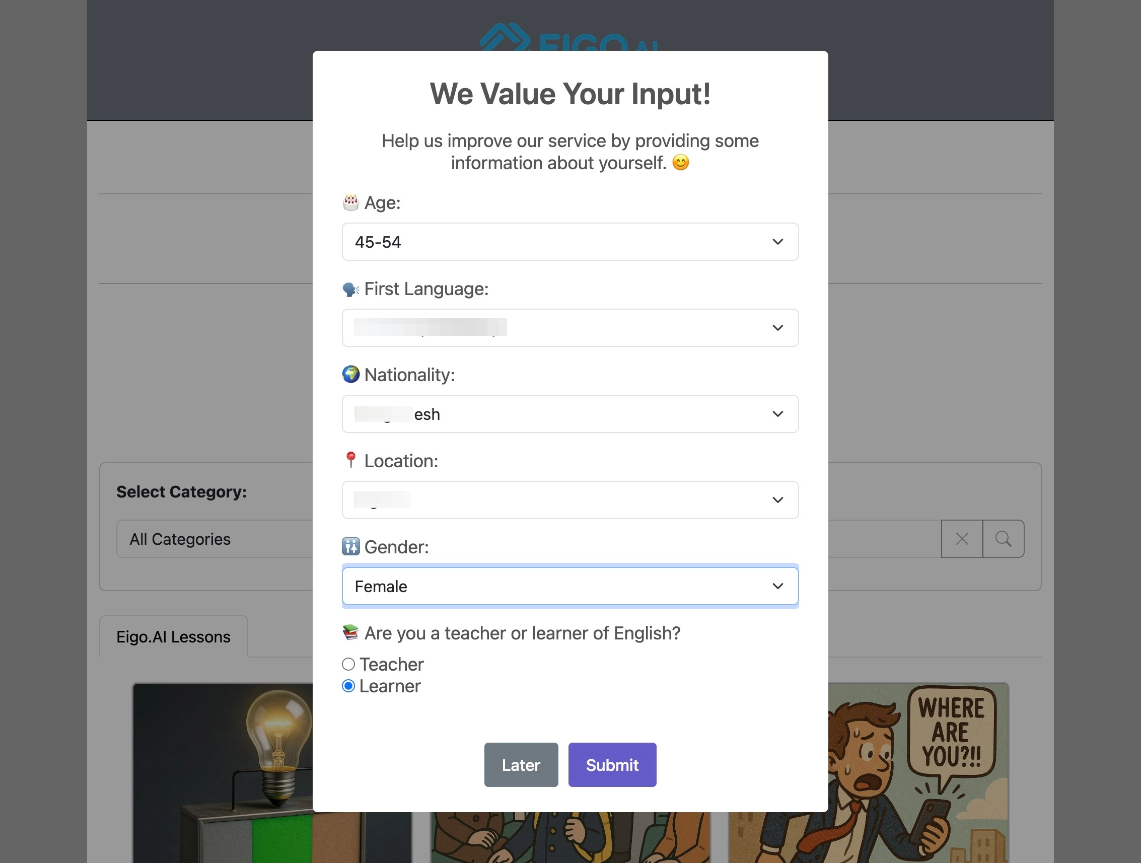 Screenshot for How to register with Microsoft, step 7