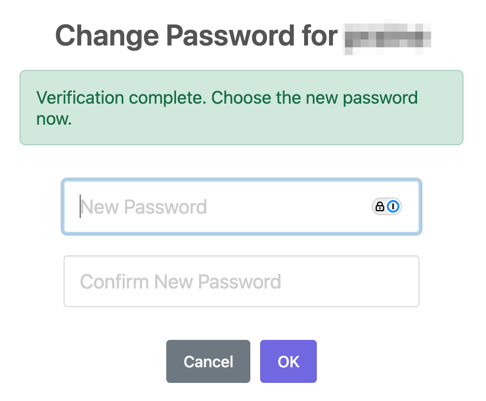 Screenshot for How to change your password, step 7
